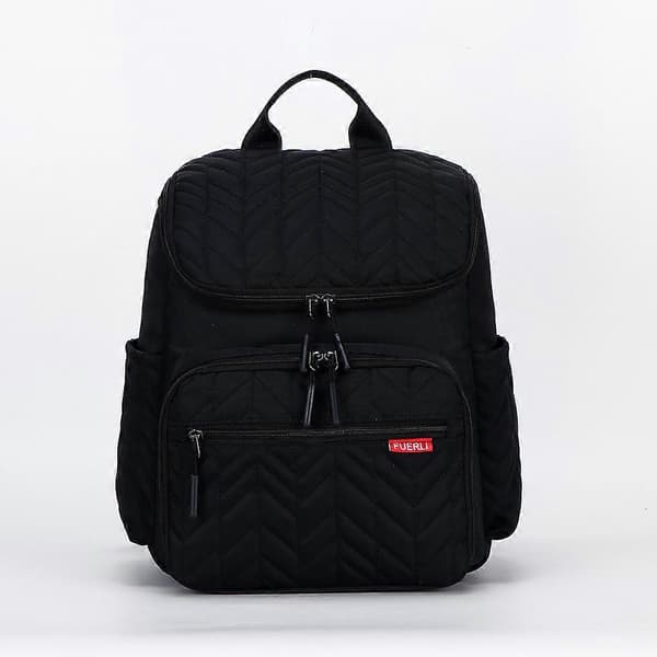 Maternity Nappy Baby Diaper Bag Multi-Function Mummy Bags Travel Backpack with C Black Black