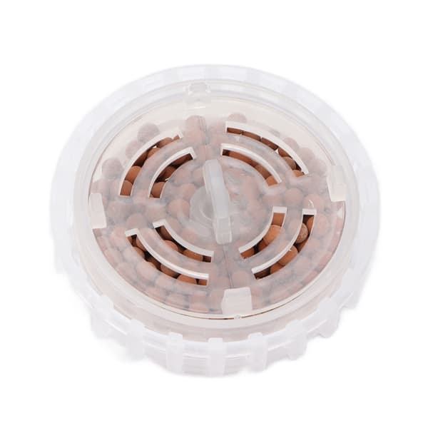 Senkbar plastikkholder for akvariemoseball, skjulested og oppdrett for reker