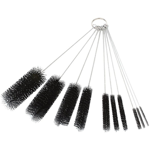 Vattenkokare Pip Borste Pipe Cleaners Tekanna Munstycke Borste Set, Svart