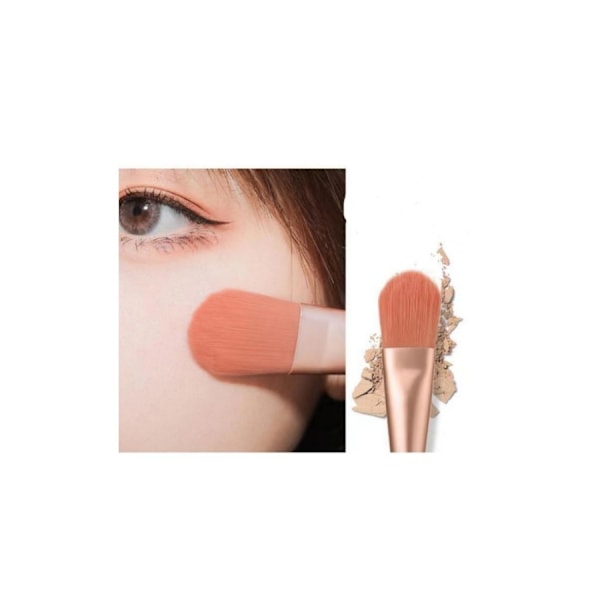【DENGTU】8 bærbare mini makeupbørster pink