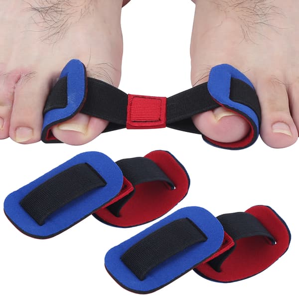 3 stk. Elastisk Hallux Valgus Beskytter Tåkorrigerer Tåøvelsebelte
