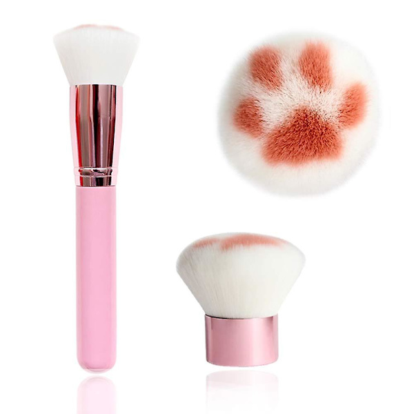 Cute Cat's Paw Makeup Brush Set Lämplig för Foundation Blush
