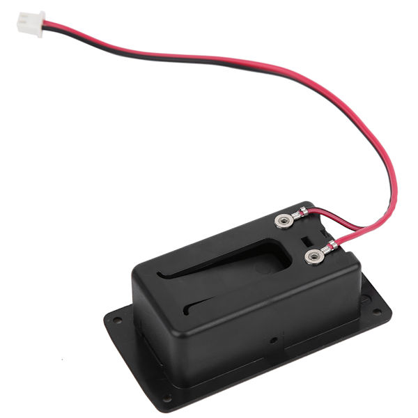 Aktiv Gitarrbas Ersättnings Batterifodral Lock Box Pickup Hållare