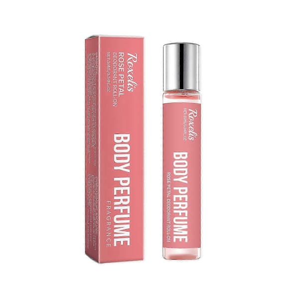 Rose Body Roll Parfym Långvarig Naturlig Doft med Ros & Grapefrukt