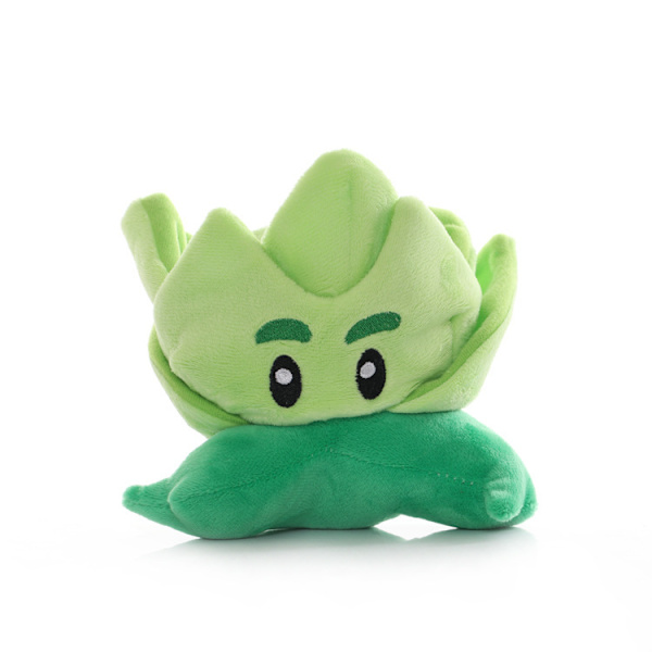 Plants vs Zombies Sunflower Pea Plyschleksaksdocka cabbage About 15-20 cm