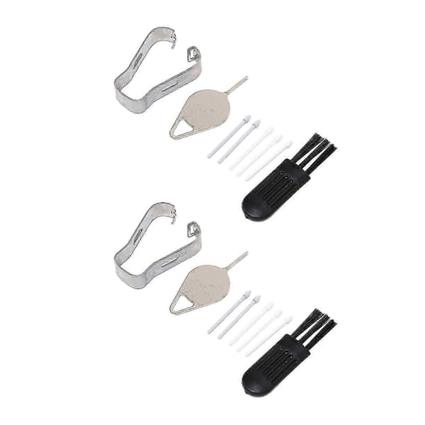 4-pak stylus-refiller til Samsung S7 FE 12,4\" tablet, hvid og grå