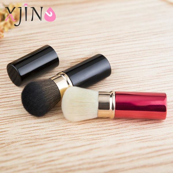 1-Pack infällbara Foundation Blending Blush Makeup Borstar Red