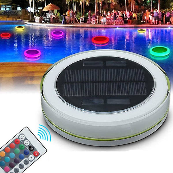Flytande led poolljus