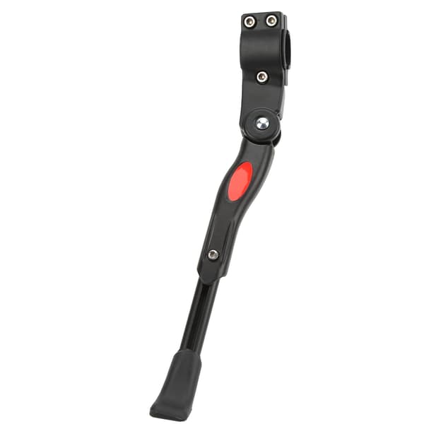 Justerbart cykelstativ i aluminiumslegering, stabil holder, sort, forbedrer sikkerheden