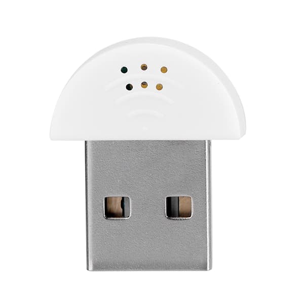 USB Mini Studio Kondensatormikrofon Bærbar Opptaksadapter for PC Hvit