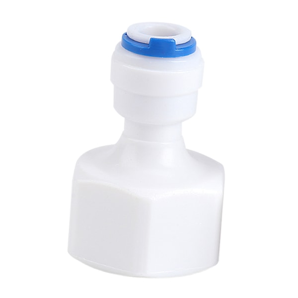 6-pakning hurtigkoblinger: 1/4\" OD til 1/2\" hun Push-In for omvendt osmose-filtre