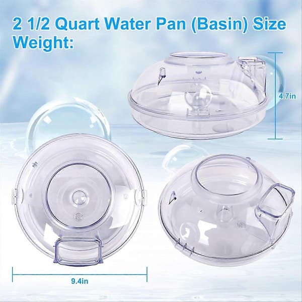 2 1/2 Quart Vannpanne (Beholder) for Rb Støvsuger Erstatning[dt]