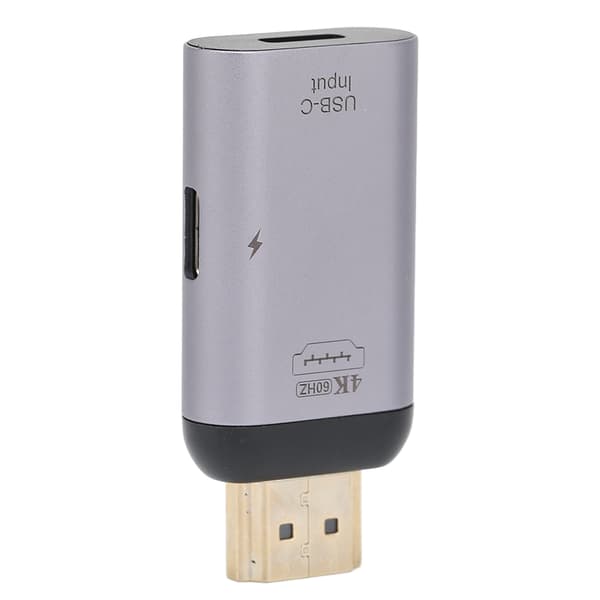 Type C -sovitin 4K HD 100W PD kullattu naaras-uros HDMI-telakointiasema