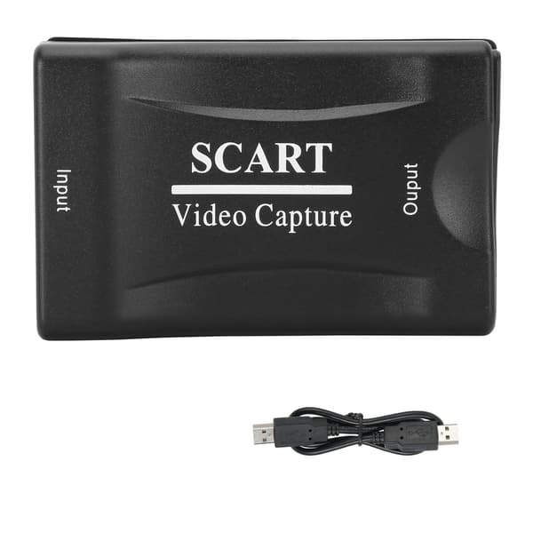 USB 2.0 SCART Capture Card Spil Video Live Streaming Optagelsesboks