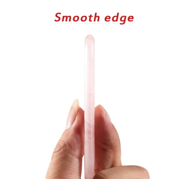 Natursten Jade Gouache Scraper Rose Gua Sha Tools Massager pink