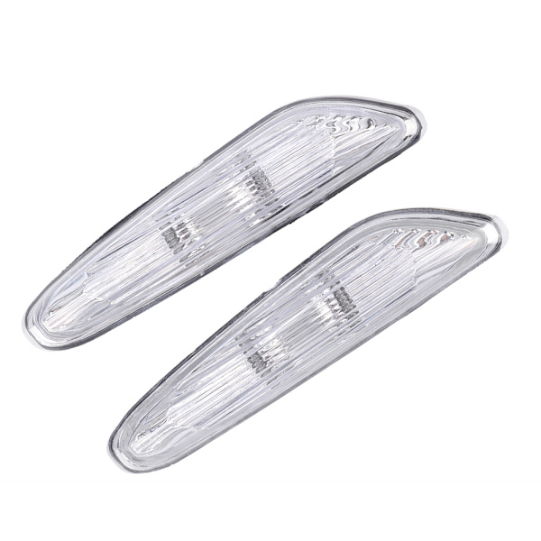 Sidemarker Blinklys Lampe Skærm Venstre & Højre passer til E90/E91/E92/E93 2006-2011 (#02)