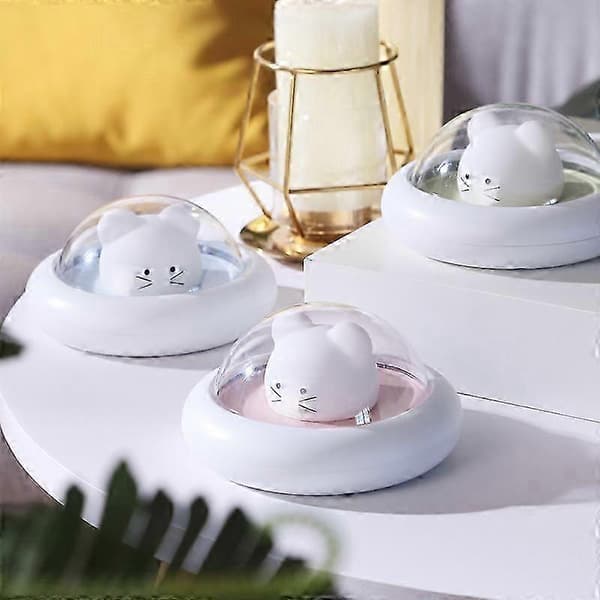 LED Space Mouse Pat nattlys med USB-lading