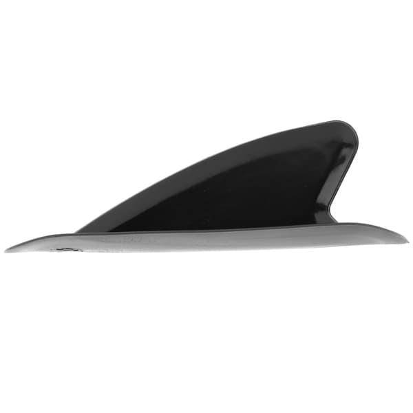Longboard Surfebrettfinne Svart PVC Paddleboard Finne Surfebrett Tilbehør
