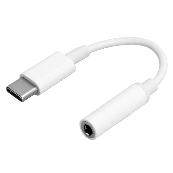 USB C til 3,5 mm hovedtelefonadapter til Huawei M10 P20 Xiaomi Mix2 Note3