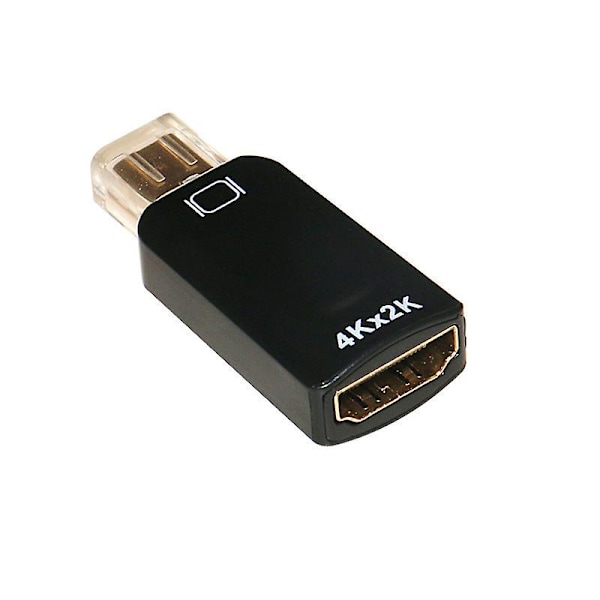 Mini Dp till HDMI-adapter 4k HD-videoadapter Black