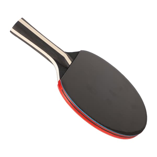 REGAIL Bärbart bordtennisset 2 racketar 3 bollar Bärväska Vit