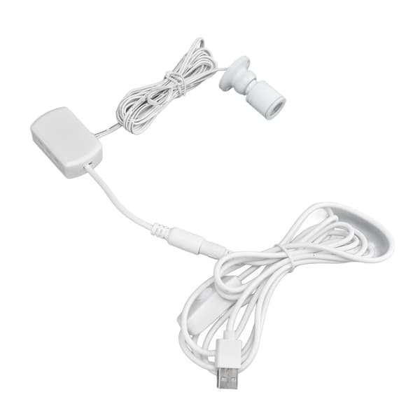 LED Underskapbelysning Dimbar Hvit USB-drevet Vitrineskapslampe med 3 Installasjonsmetoder for 6