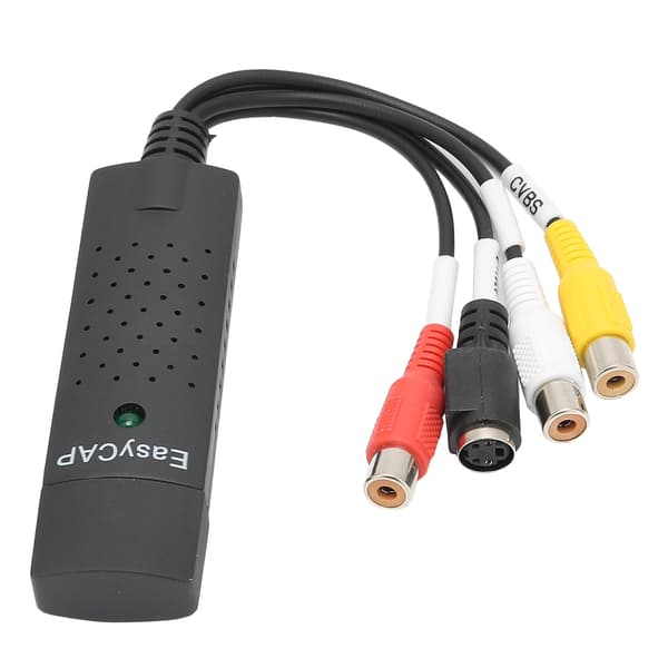 USB 2.0 4-kanals DVD VHS Stereo Audio Video Capture Card Adapter til Windows