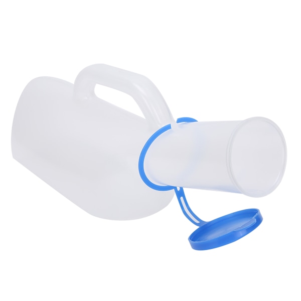 HT 1000ml plastmanlig urinal, idealisk för äldre och sängliggande patienter för sjukvård