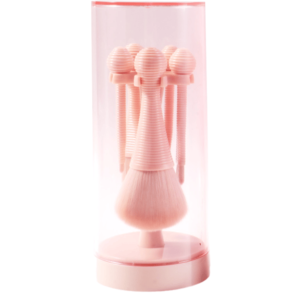 【DENGTU】Makeup Brushes 5 Professional Set Dense Soft Powder Blush Eyeshadow Foundation Highlighter Concealer Complete Tool Brush