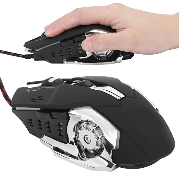 USB Kablet Ergonomisk Gaming Mus Farverig G3 til Computer Laptop Desktop PC