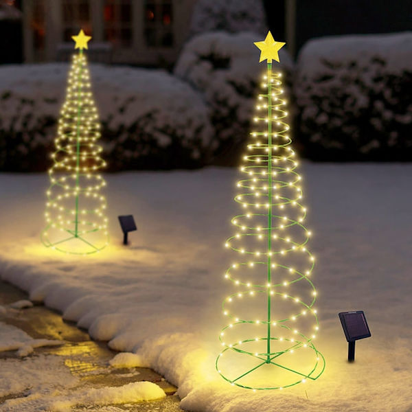 Julgran dekoration strängljus