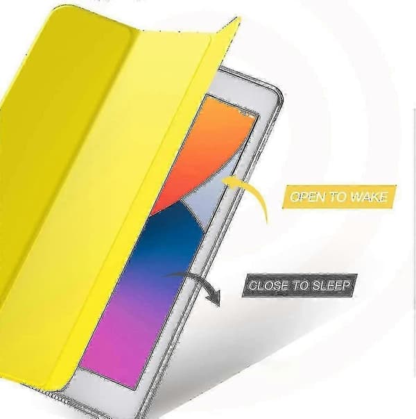 Etui passer til iPad 8. generation 2020/7. generation 2019, iPad 10.2 Lemon Yellow