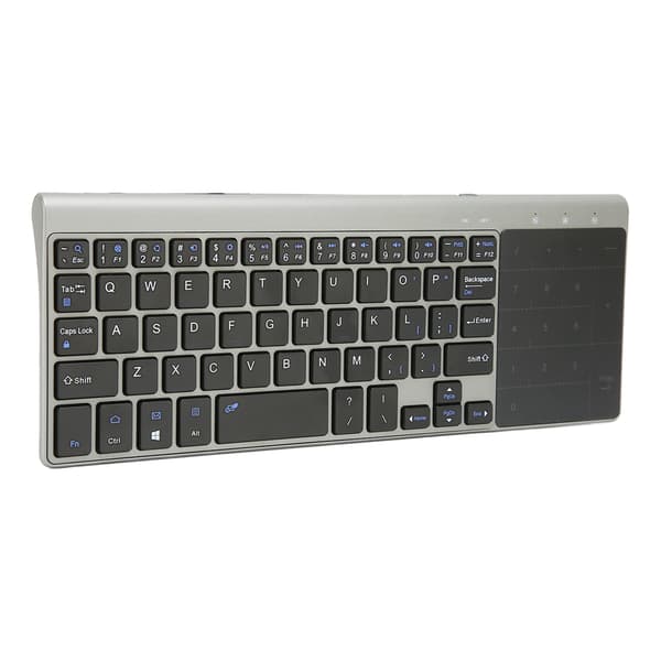 2.4G Trådløst tastatur med touchpad 2 i 1 Bærbar til iOS Windows Android