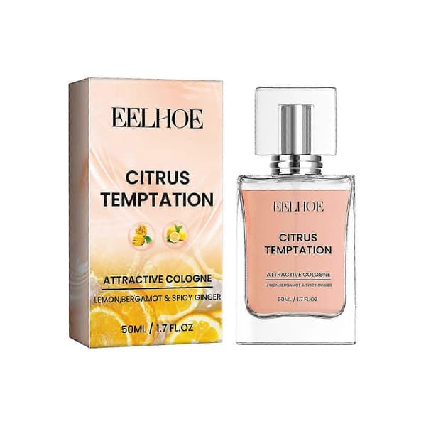 Citrus Temptation Parfume - Langvarig Frisk Duft til Par, 50ml