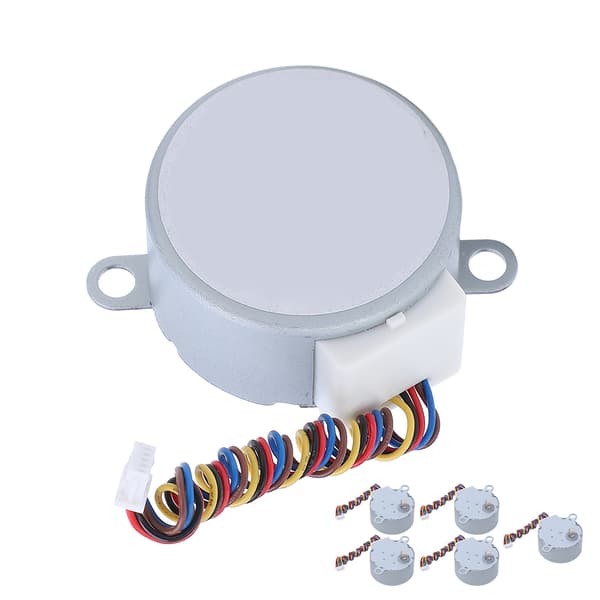 5-pack DC 5V Steppermotor med kabel Högt vridmoment Kopparspole för luftkonditionering