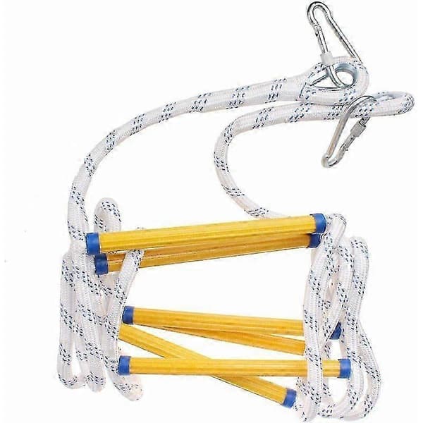 Brannstige med 2 karabinkroker - 3 meter