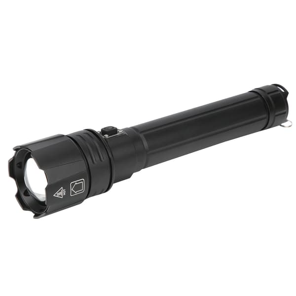 Kannettava LED-taskulamppu USB-lataus Zoom-taskulamppu 3 tilalla Hätäsoihtu