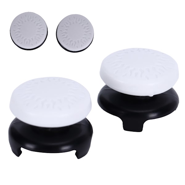 PS5 Controller Silikone Tommelfingergreb Hætter 2 Pak Hvid