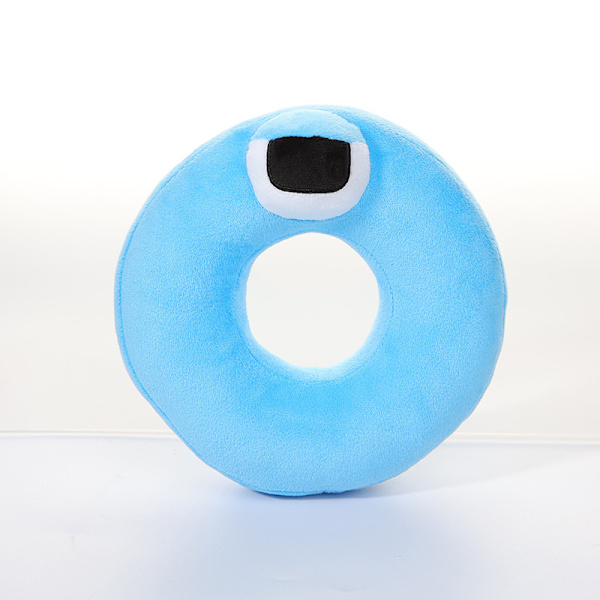 20 cm Alphabet Lore plysch kudde docka LetterO