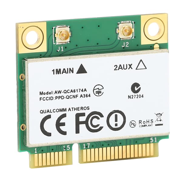 QCA6174A Mini PCIe Trådløst Netværkskort Høj Hastighed Indbygget til Bærbare Computere
