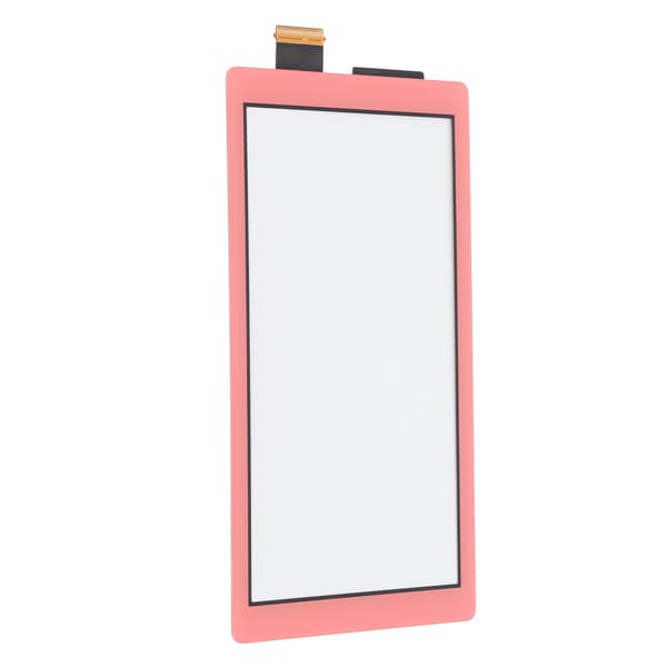 Switch Lite Pekskärm Glas Ersättning Främre Yttre Panel Digitizer Rosa