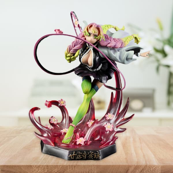 Tecknad PVC Anime Kollektion Modell Leksak Bil Sovrum Säng Prydnad Staty
