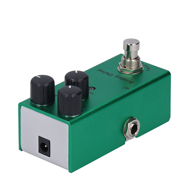 Mini True Bypass Analog Delay Gitarr Effekt Pedal Portabel Aluminiumlegering DC 9V JDF-10
