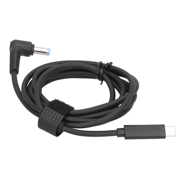 Kraftfuldt Type C Opladningskabel til HP Laptop DC 4.5 x 3.0 mm Interface