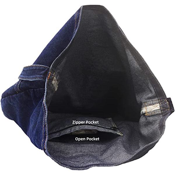 Sininen farkkulaukku, olkalaukku, lähettilaukku, iso nainen navy blue
