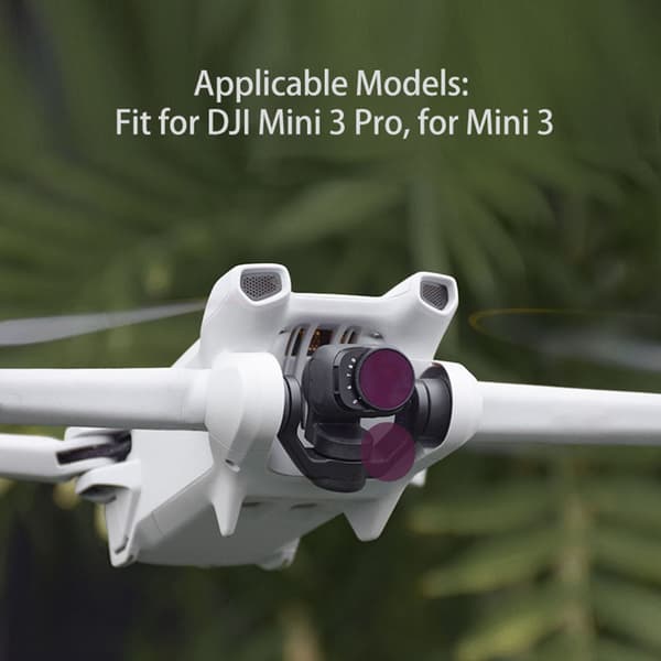 DJI Mini 3 Pro Mini 3 Variabla ND-linsfilterkit Reptålig Vattentät Flerskiktsbeläggning Aluminiumram