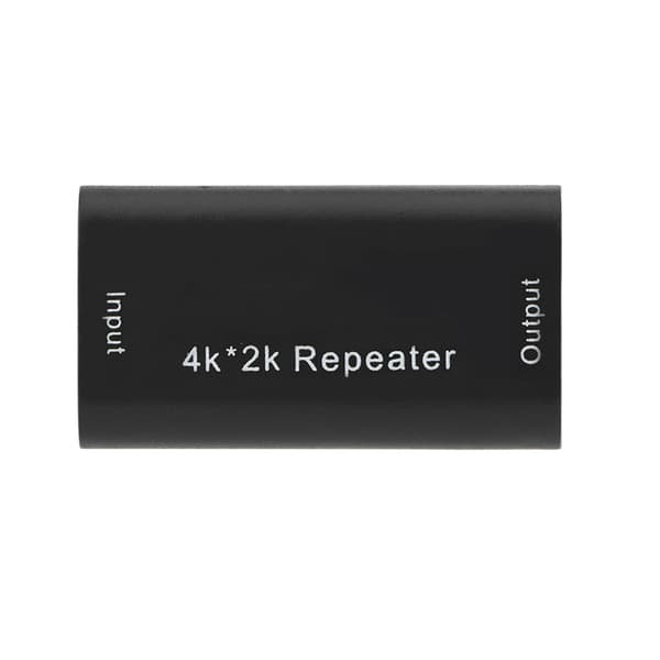 HDMI Repeater Extender 40M Signalforstærker 1080P 3D HDTV Adapter Sort