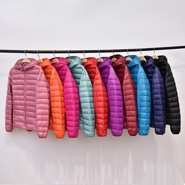 Hoodelighdowjackefowomecasuawarcoat purple M