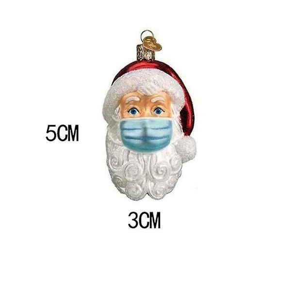 Juldekorationer Santa Bär En Mask