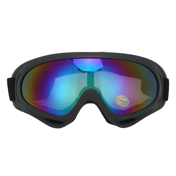HT Barnegoggles med Anti-Fog Dobbeltlagslinse, Vindtett Design og UV-beskyttelse for Ski og Snøsport Black